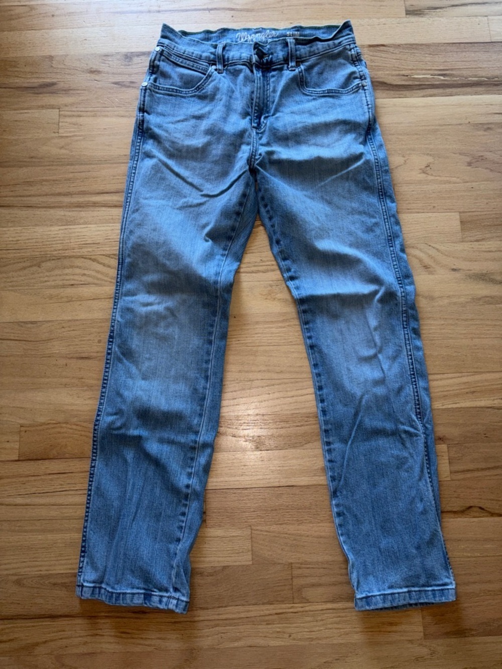 Light Blue Men's Jeans - Classic Straight Fit